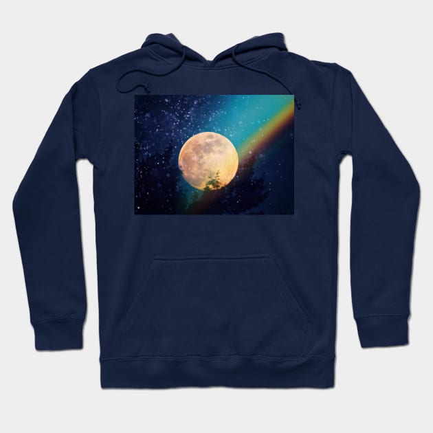 Full Moon Hoodie by kcrystalfriend